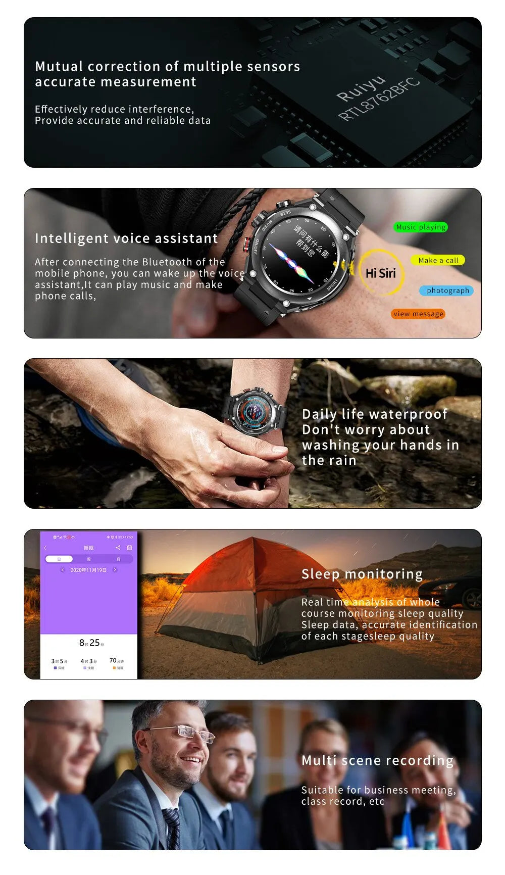 T92 2-in-1 Smart Watch with Built-In TWS Earbuds | Bluetooth Call, Heart Rate, Fitness Tracker & MP3