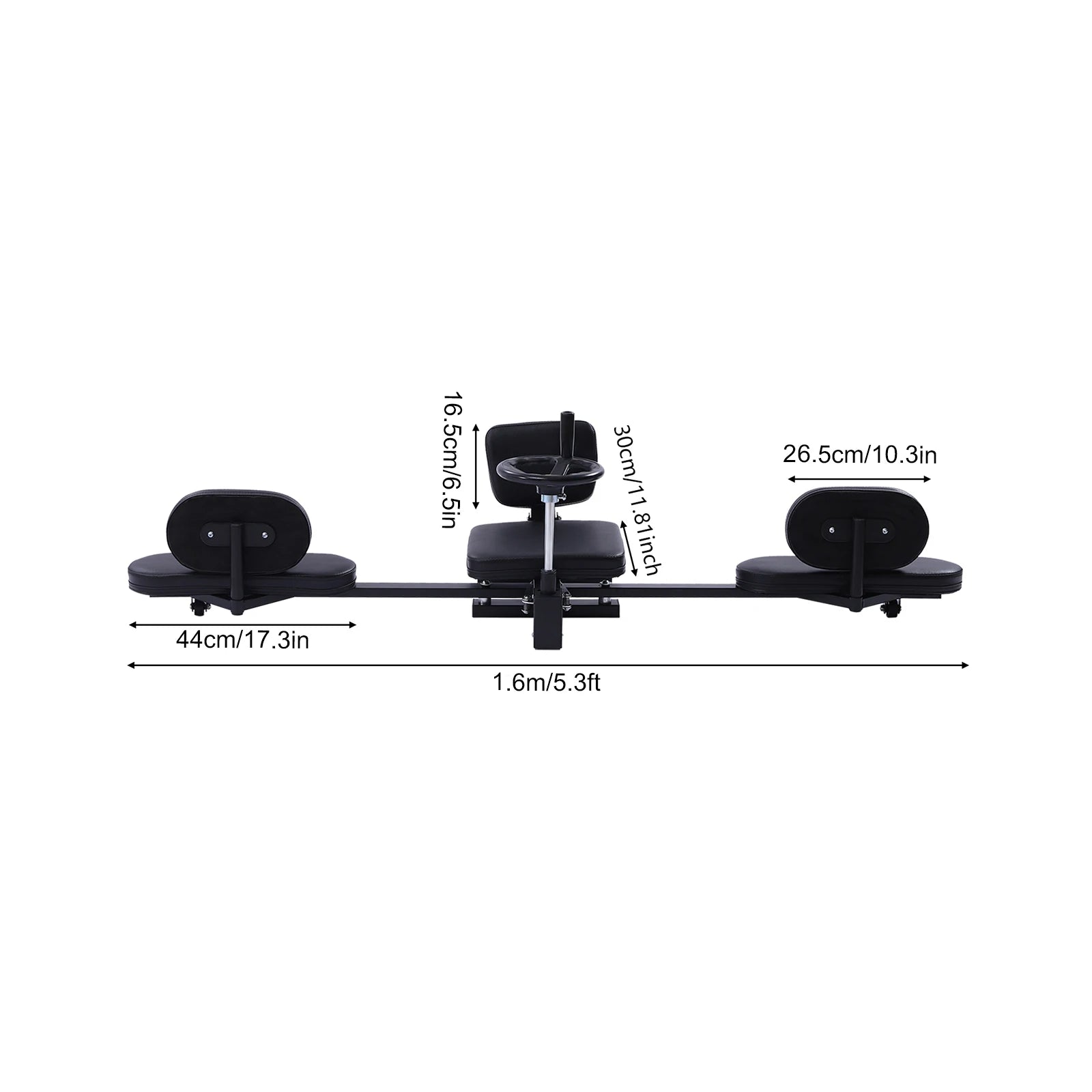 Leg Stretcher Machine – 180° Adjustable Split Stretching Equipment for Flexibility, Hip, Leg & Waist Training, 220 lb Capacity