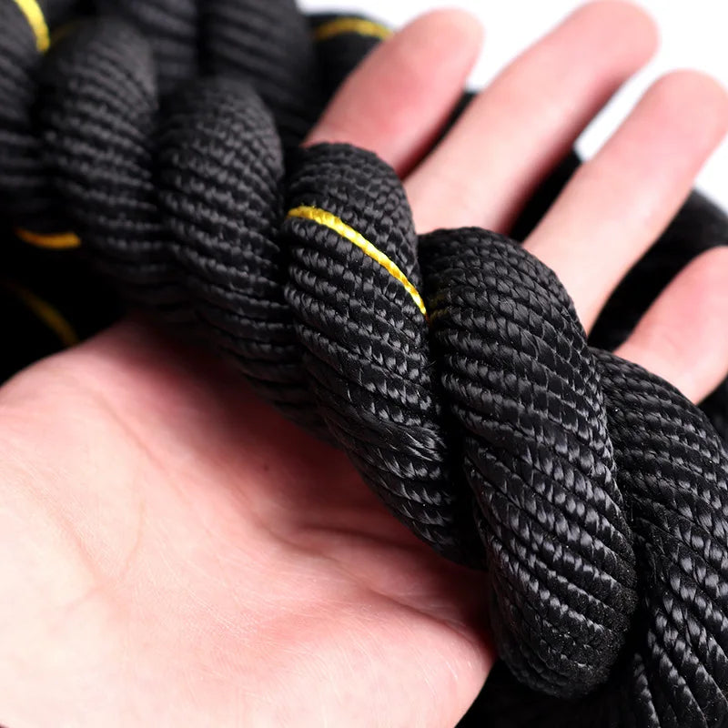 Workout Exercise Battle Rope Fitness Heavy Skipping Weighted Jump Rope For Gym Power Training