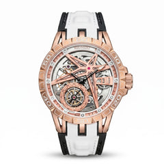 Automatic Watch Luminous Waterproof Silicone Strap Military Watches for Men RD-701