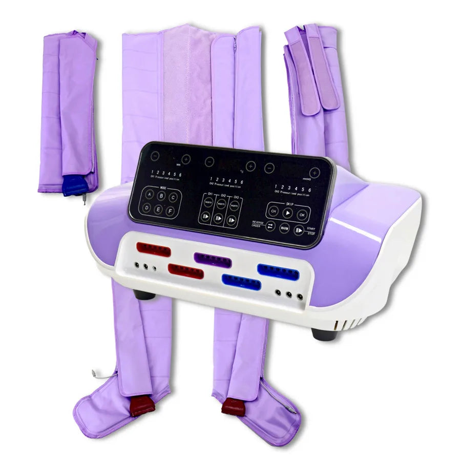 Compression Therapy Suit – Lymphatic Drainage Air Compression System with Infrared Heat & EMS Stimulation