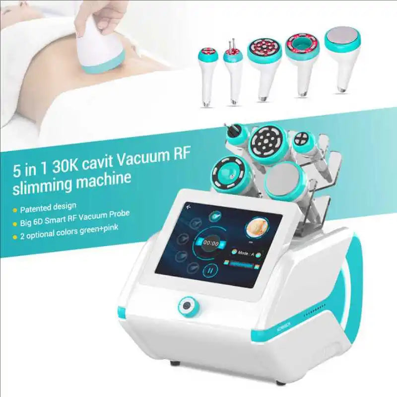 5-in-1 30K Cavitation & RF Body Slimming Machine | Vacuum Skin Tightening & Fat Loss