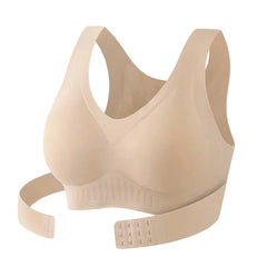 Women's Posture Corrector Bra – Wire Free Front Closure with Back Support