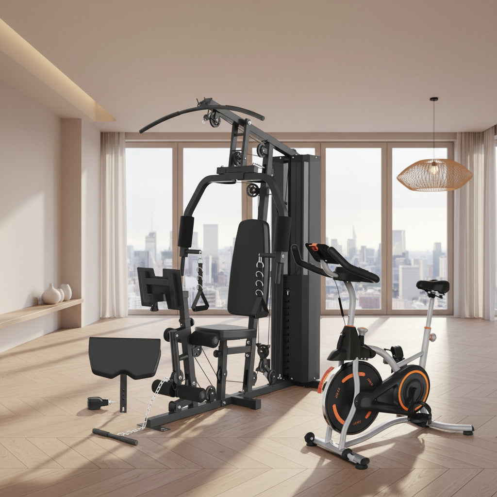 148LB Home Gym Cable Machine – Full Body Strength Training Equipment | Cipher Athletics