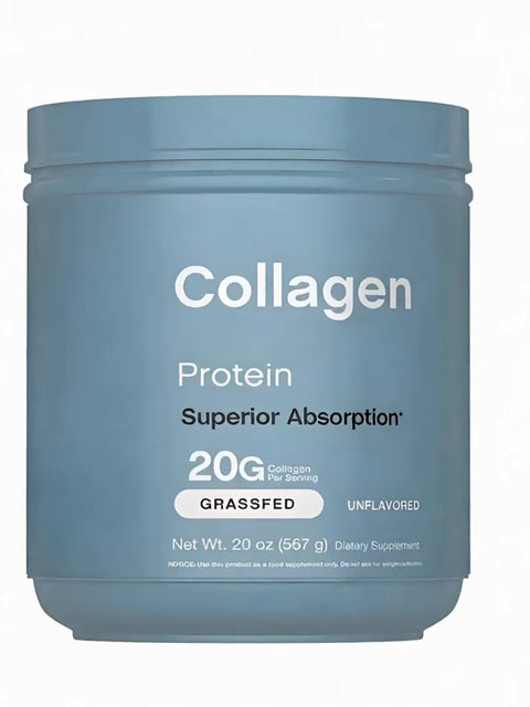 Collagen Powder – Grass-Fed, 18 Essential Amino Acids for Hair, Skin & Nails, Superior Absorption