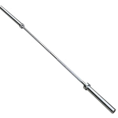 Steel Barbell Bar – 28mm Chrome, 10–20kg, Multiple Lengths for Bench Press, Squats & Weightlifting