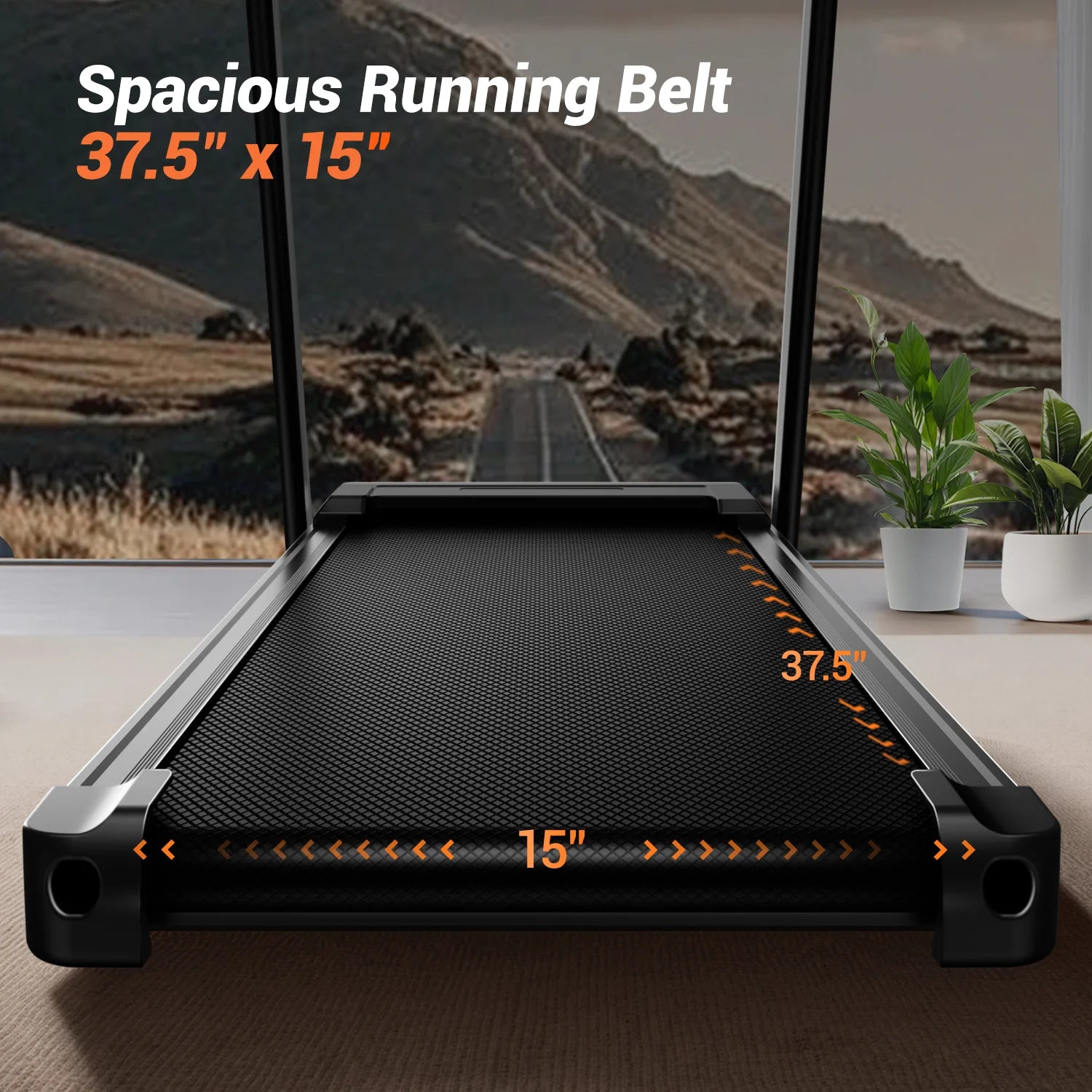 Foldable Treadmill with 15% Incline, 3.0 HP Motor, 12 km/h Speed & LED Display — 300 lb Capacity