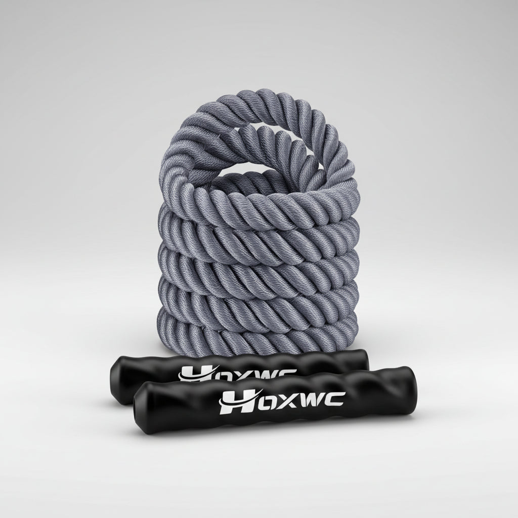 Heavy Weighted Jump Rope for Men, Women & Kids – Home Gym Skipping Rope for Boxing & Cardio