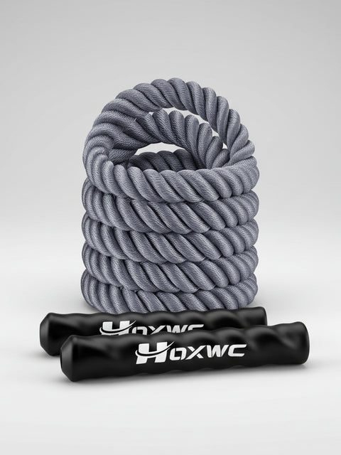 Heavy Weighted Jump Rope for Men, Women & Kids – Home Gym Skipping Rope for Boxing & Cardio