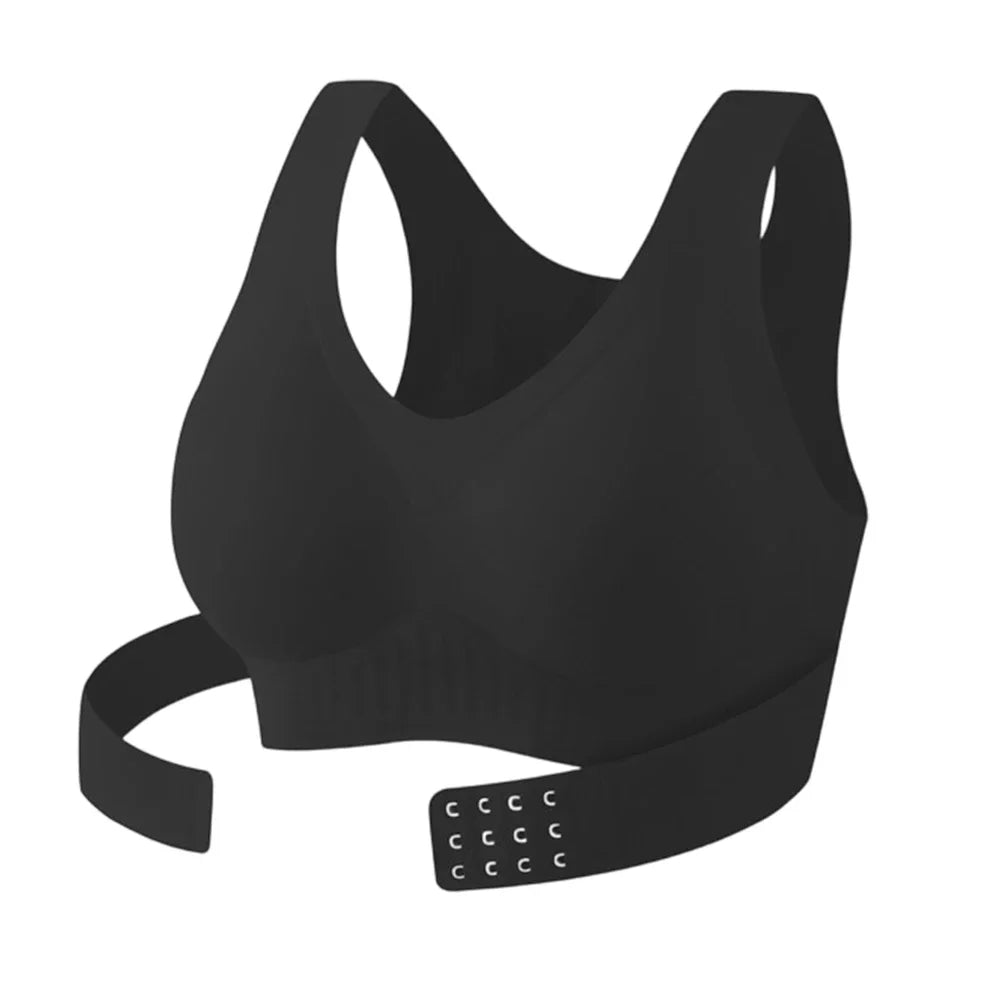 Women's Posture Corrector Bra – Wire Free Front Closure with Back Support