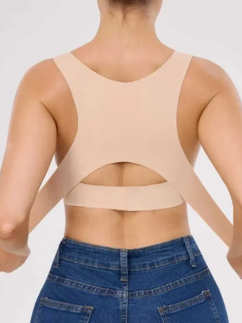 Women's Posture Corrector Bra – Wire Free Front Closure with Back Support