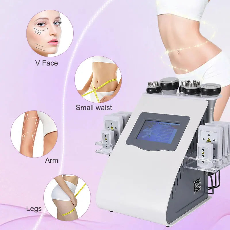 Shape Tactics 8-in-1 Cavitation Vacuum RF Hot Cold Hammer Bio Lift