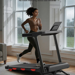 ROBORE SF60 Auto Incline Folding Treadmill | 15% Incline, 3HP, 300LBS Capacity for Home Use