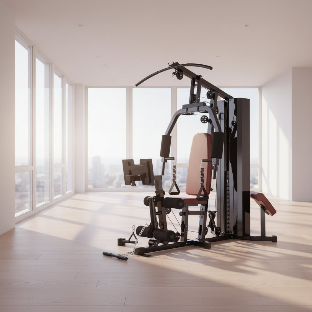 148LB Home Gym Cable Machine – Full Body Strength Training Equipment | Cipher Athletics