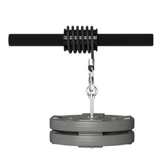 Forearm Roller Trainer – Wrist & Forearm Strength Workout Bar with Sponge Grip for Arms, Back & Core Training