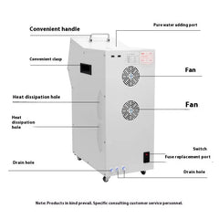 High-Concentration Hydrogen Water Bath Generator | 7.5 L/min SPE PEM Nano Bubble Machine