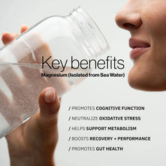 Molecular Hydrogen Water Tablets – 12PPM, Magnesium-Infused for Energy, Antioxidant Support & Inflammation Relief, 30 Tablets