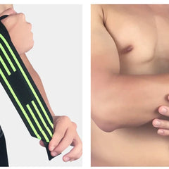 Wrist Wraps for Weightlifting – Elastic Breathable Wrist Support for Gym, Powerlifting & Bench Press, Men & Women