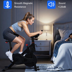 Superun S1 Indoor Cycling Bike | 32-Level Magnetic Resistance, Bluetooth & LCD Display