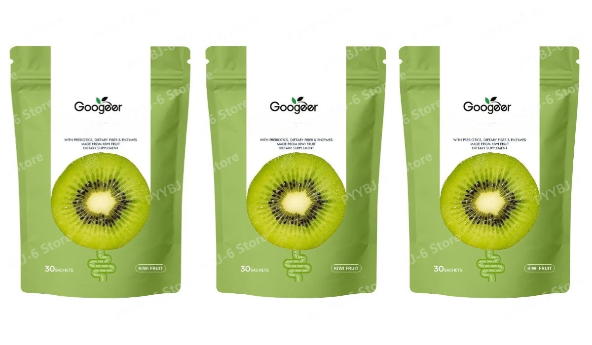 Kiwifruit Powder Sachets with Prebiotics and Enzymes Supports Intestinal Digestion and Bowel Aid, 30 Sachets