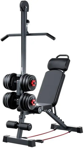 12-in-1 Home Gym LAT Pull-Down Station – Full Body Strength Training System | Cipher Athletics