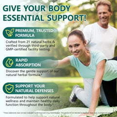 Lymphatic Support, Immune Support, Healthy Blood Flow, Daily Metabolism Balance, Antioxidant Rich Nutrition, 60/120 Softgels