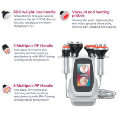4-in-1 80K Cavitation Ultrasonic Body Slimming Machine | Skin Tightening & Face Lifting