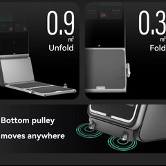 AEKE Integrated Wellness Design Statement 43" Smart Home Gym Fitness Mirror with Touch Screen Wi-Fi Connected Training