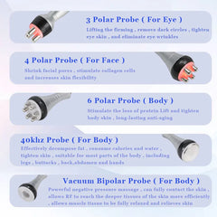 Shape Tactics 8-in-1 Cavitation Vacuum RF Hot Cold Hammer Bio Lift