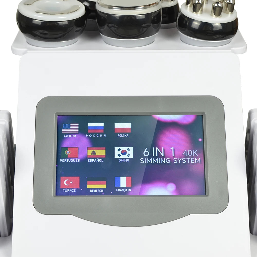 Ultrasonic Cavitation Body Sculpting Machine – 6-in-1 40K | Cipher Athletics"
