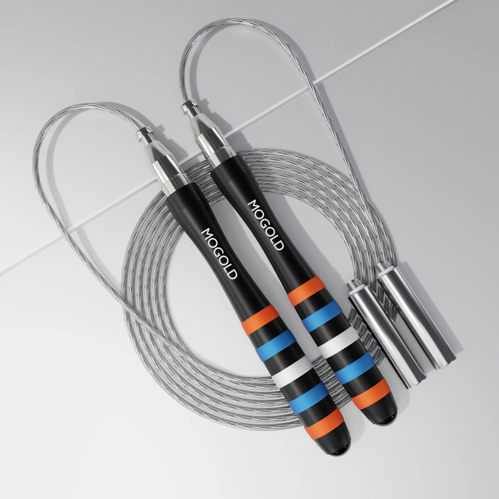 Speed Jump Rope with Ball Bearings – Professional CrossFit & Gym Skipping Rope for Cardio Training