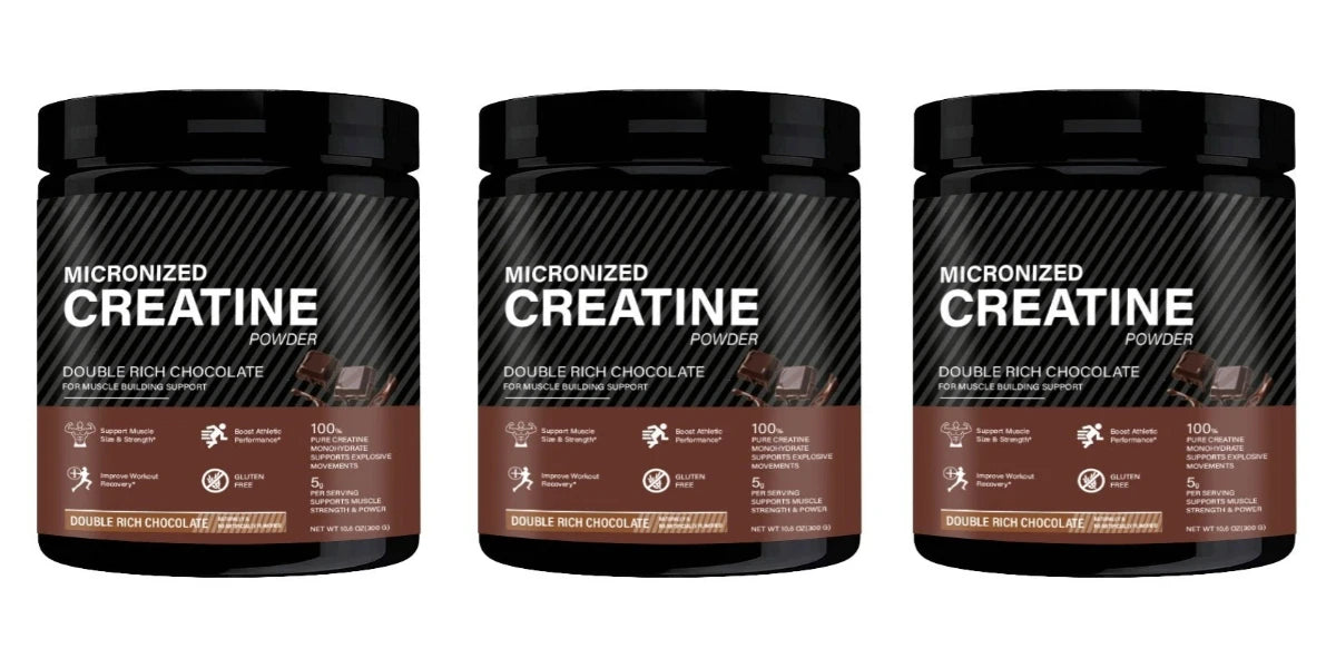 Creatine Monohydrate Powder – Chocolate Flavor, 300g | Muscle Recovery & Performance Supplement
