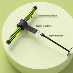 Forearm Roller Trainer – Wrist & Forearm Strength Workout Bar with Sponge Grip for Arms, Back & Core Training