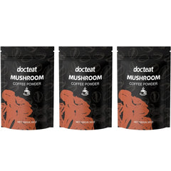 Mushroom Coffee Powder with L-Theanine – Daily Energy, Focus & Metabolism Support (180g)