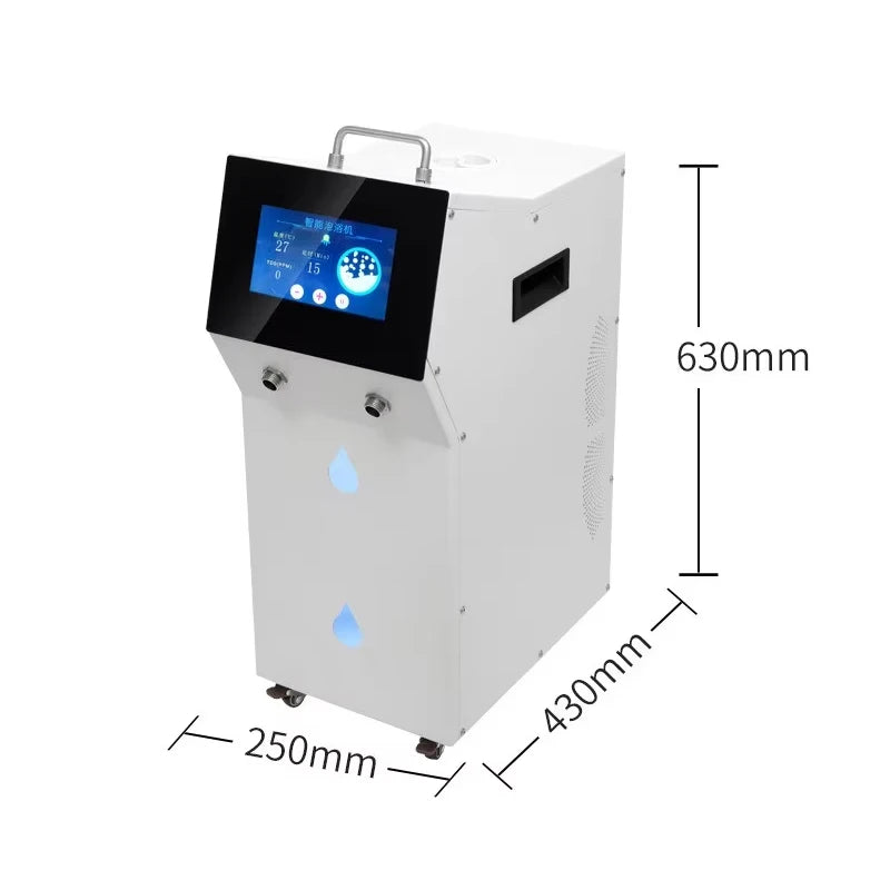 High-Concentration Hydrogen Water Bath Generator | 7.5 L/min SPE PEM Nano Bubble Machine