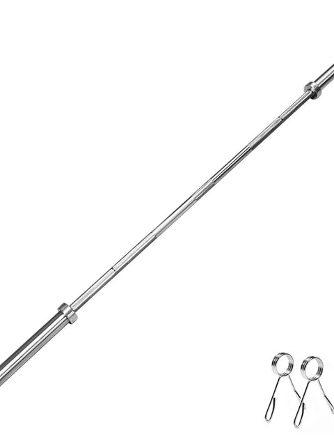 7ft Olympic Barbell Bar – 20kg Chrome Steel, 700 lb Capacity for Powerlifting & Weightlifting