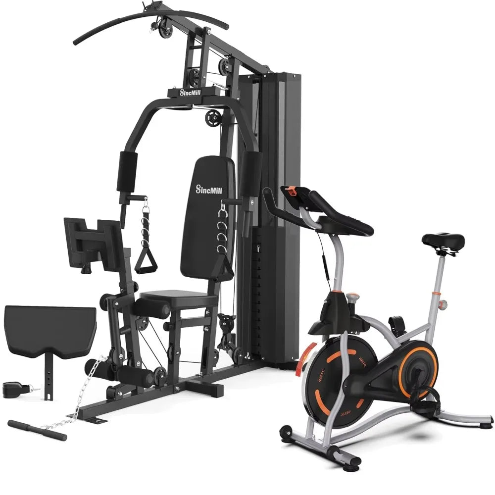148LB Home Gym Cable Machine – Full Body Strength Training Equipment | Cipher Athletics