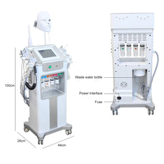 12-in-1 Aqua Peeling Hydro Facial Machine | Skin Cleansing, Bubble Oxygen & Lifting