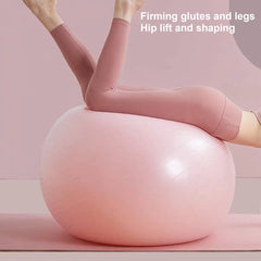 Yoga Ball With Air Pump Anti-slip Physical Therapy