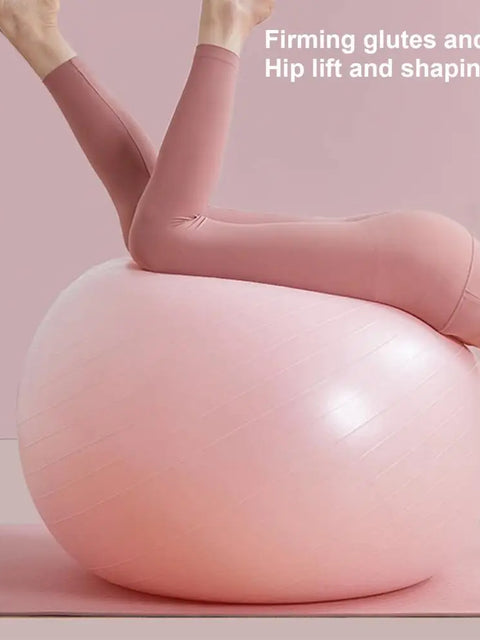Yoga Ball With Air Pump Anti-slip Physical Therapy