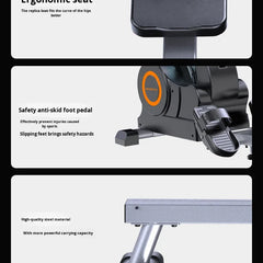 Water Resistance Home Use PVC Rowing Machine