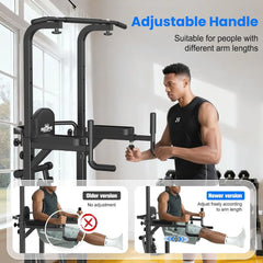 Pull-Up Bar & Dip Station for Full Body Workout Fitness Equipment