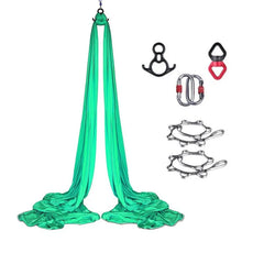 Aerial Yoga Silk Hammock – 8 Meter Satin Yoga Swing Set, 2.8m Wide, Anti-Gravity Inversion Tool, 15 Colors
