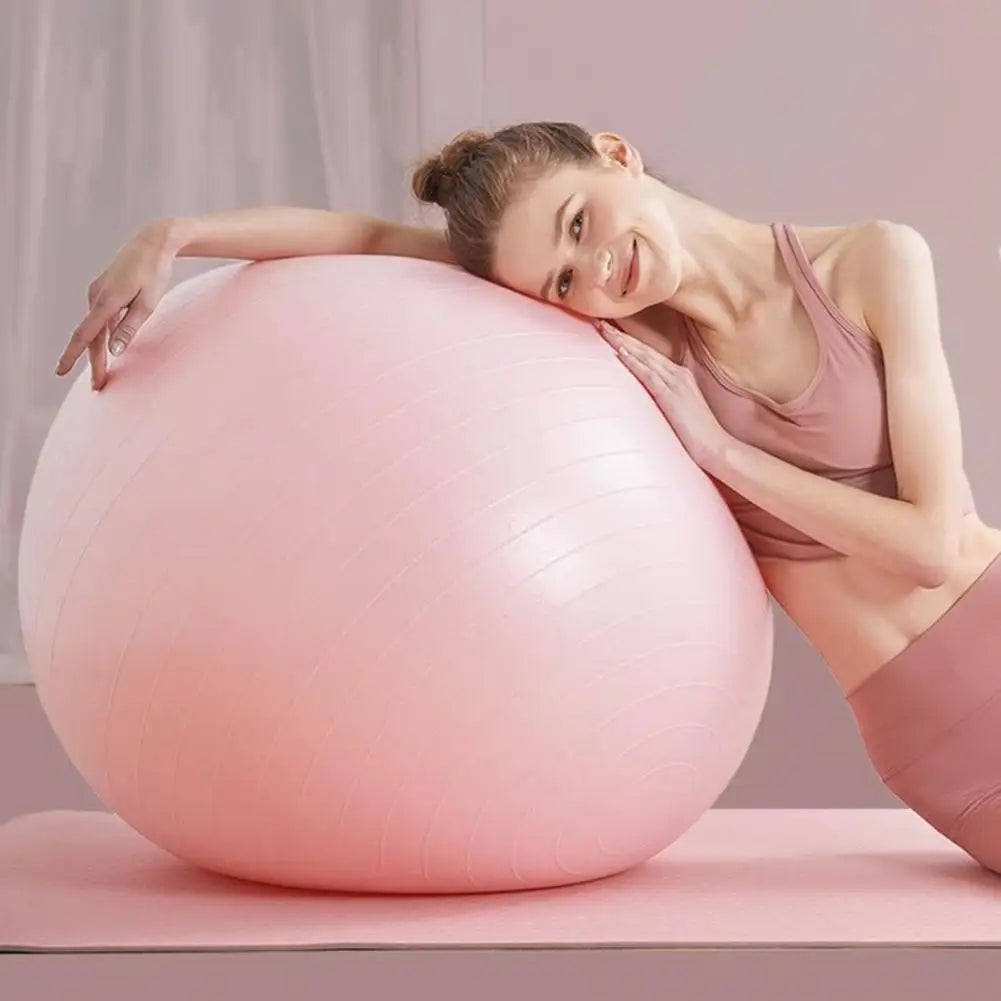 Yoga Ball With Air Pump Anti-slip Physical Therapy