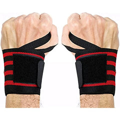 Wrist Wraps for Weightlifting – Elastic Breathable Wrist Support for Gym, Powerlifting & Bench Press, Men & Women