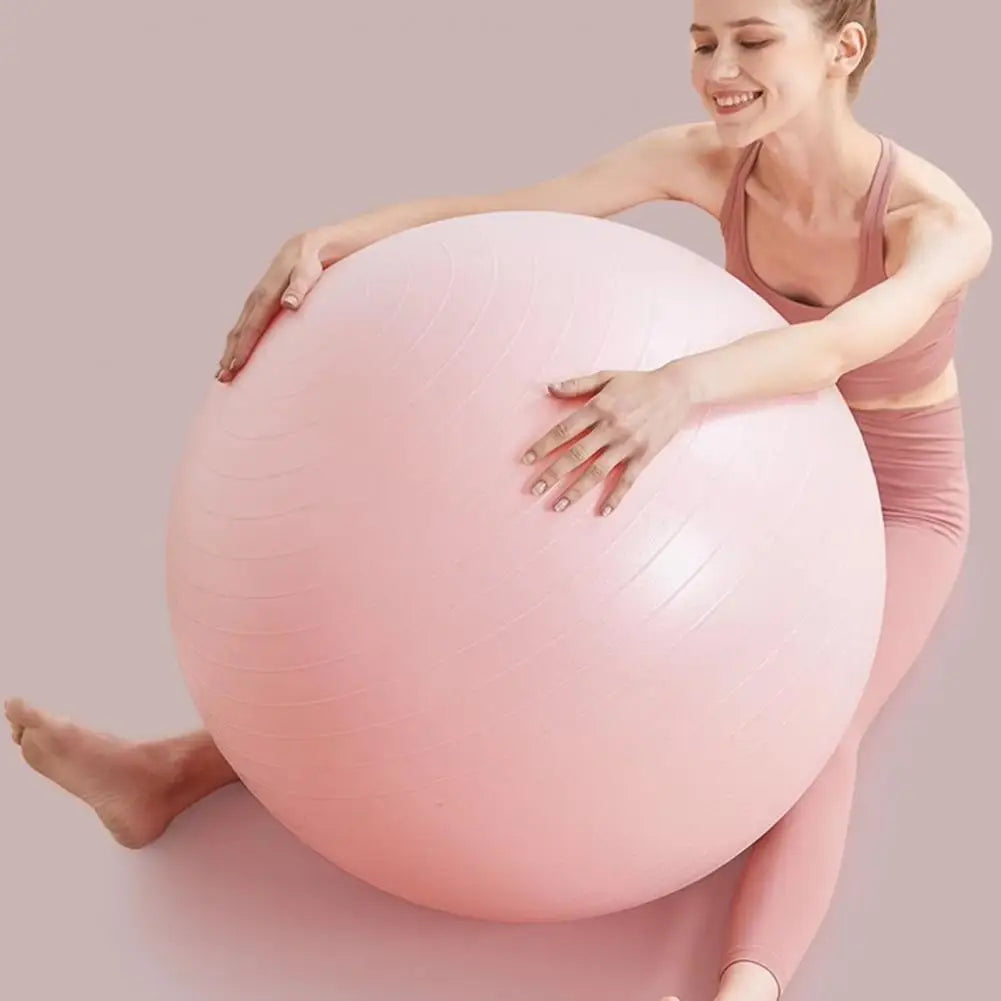 Yoga Ball With Air Pump Anti-slip Physical Therapy