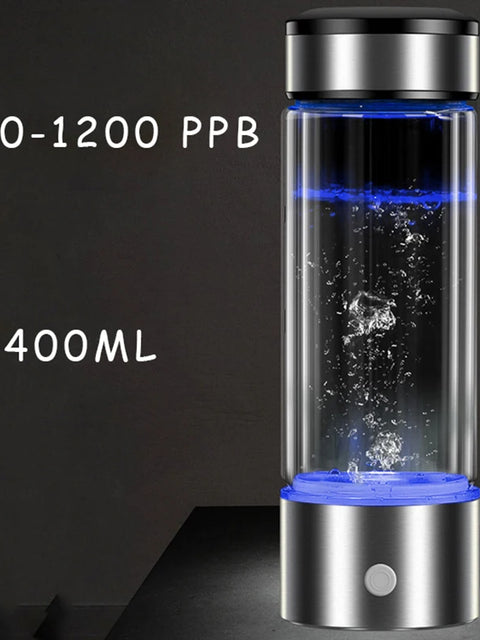 Hydrogen Water Generator Alkaline Maker Rechargeable Portable Water Ionizer Bottle Super Antioxidan Hydrogen-Rich Water Cup