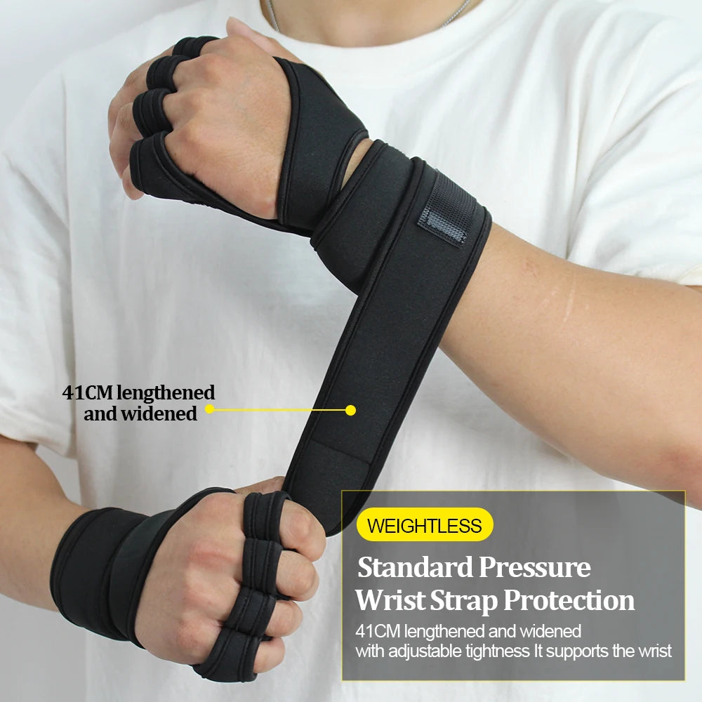 Workout Gloves for Men & Women – Weightlifting, Gym Training, Cycling & Fitness with Wrist & Palm Protection
