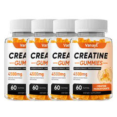 Creatine Monohydrate Gummies 4500mg – Muscle Growth, Strength, Energy & Athletic Performance