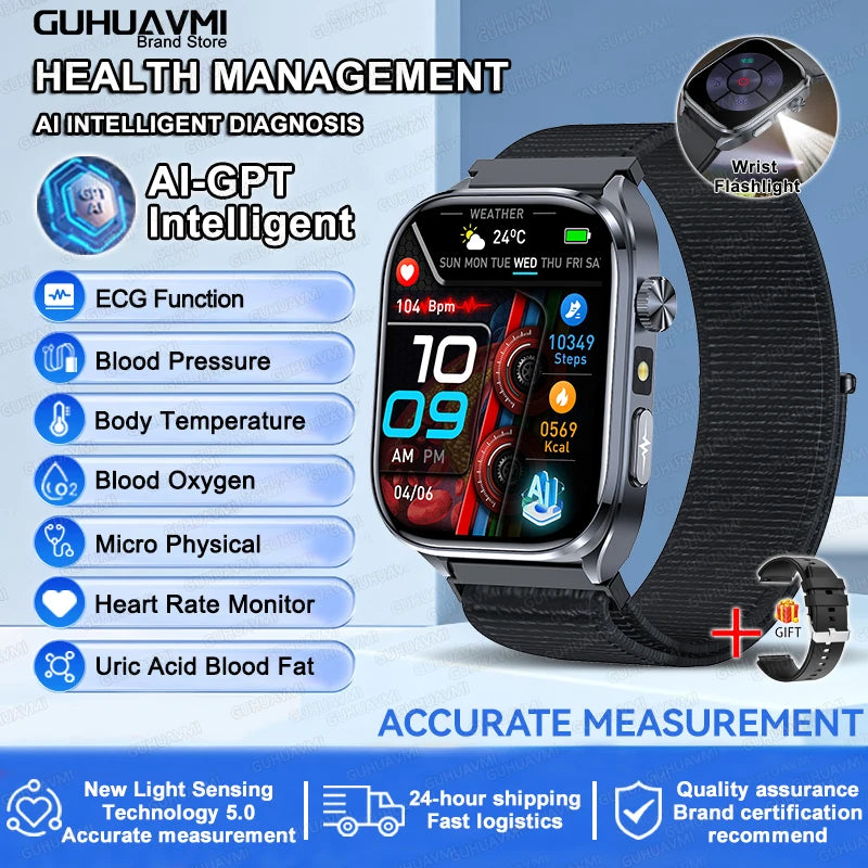 2025 New Accurate ECG Smart Watch